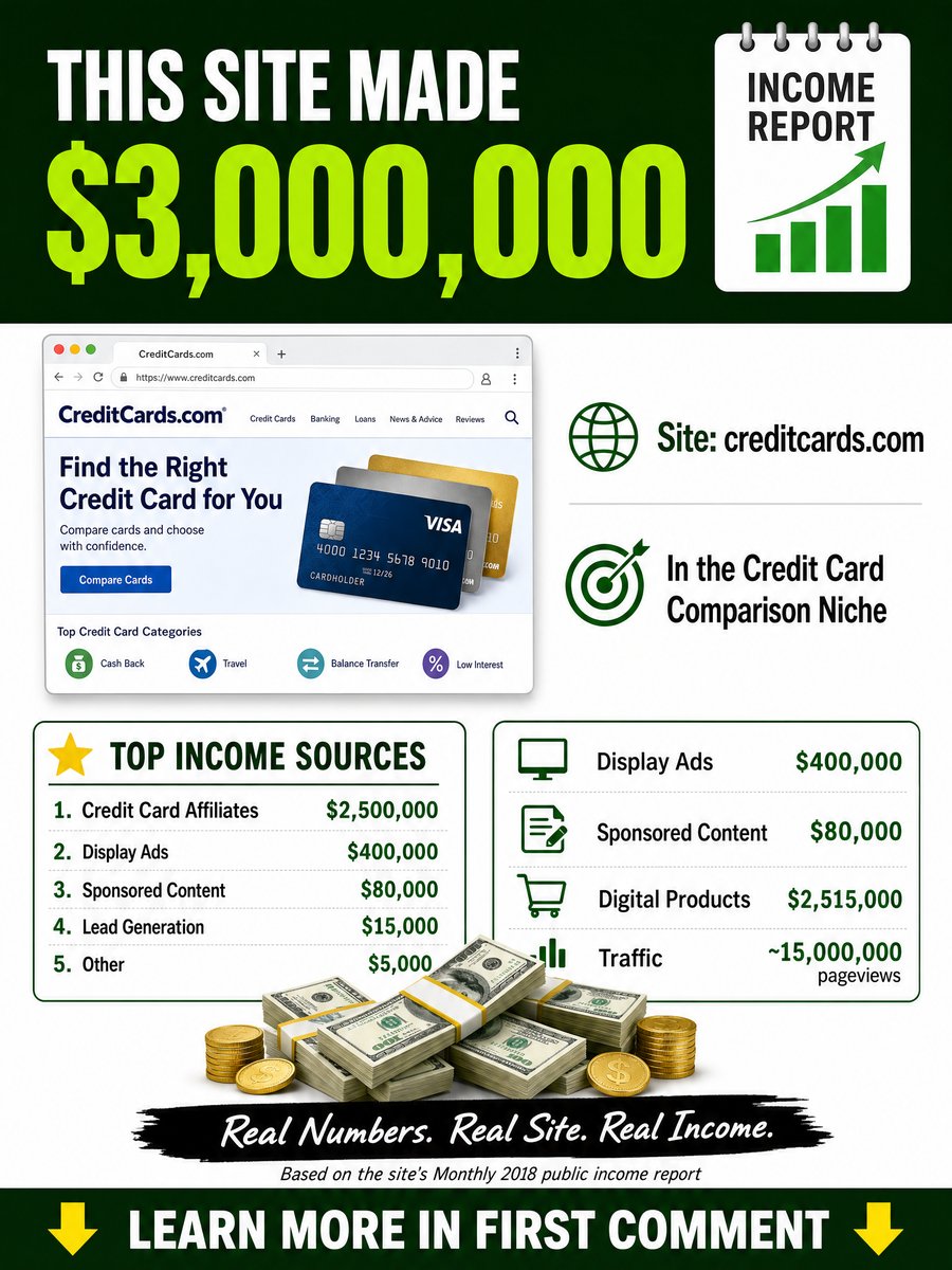 Food Network Income Report