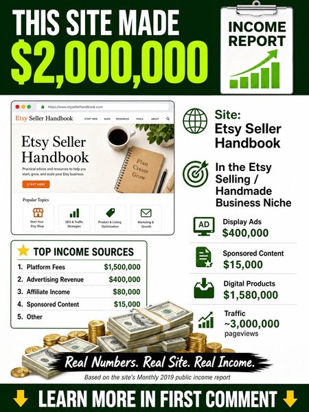 Etsy Seller Handbook Income Report